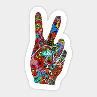 Peace, Man! Sticker